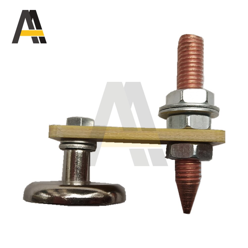 Metal Welding Magnet Head Magnetic Welding Support Ground Clamp Single Absorbable Weight 3KG With Tail Welding Equipment