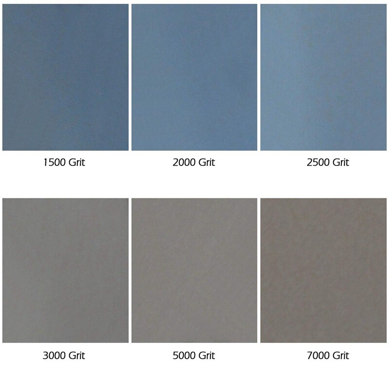 12 pièces grain 1500 2000 2500 3000 5000 7000 haute précision polissage ponçage humide/sec abrasif papier abrasif feuilles-allemagne