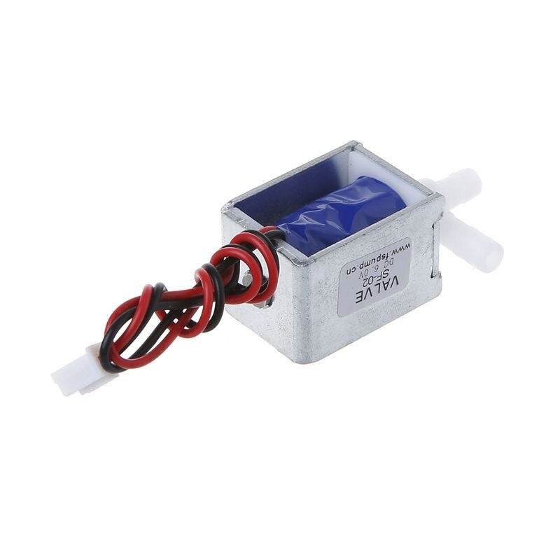 Micro Electric Solenoid Valve N/C Normally Closed 6V 12V 24V Wires Gas Water Air Control