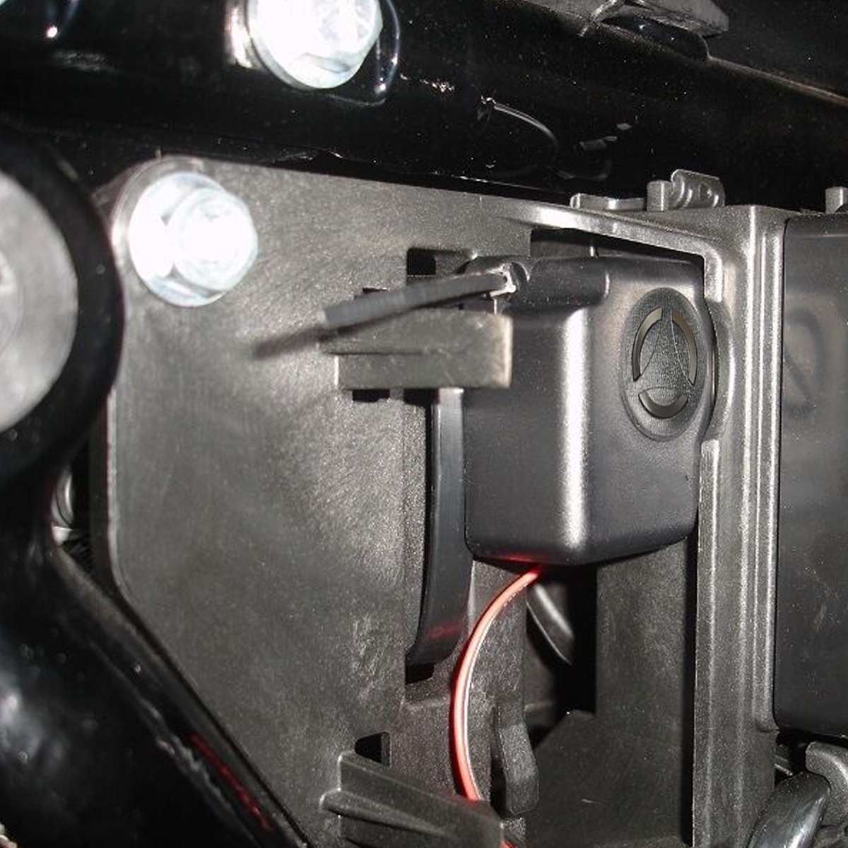 1pcs Mini 120dB Alarm Motorcycle Alarm Piezo Wired Rohs 12V Black Continuous Sound Alarm