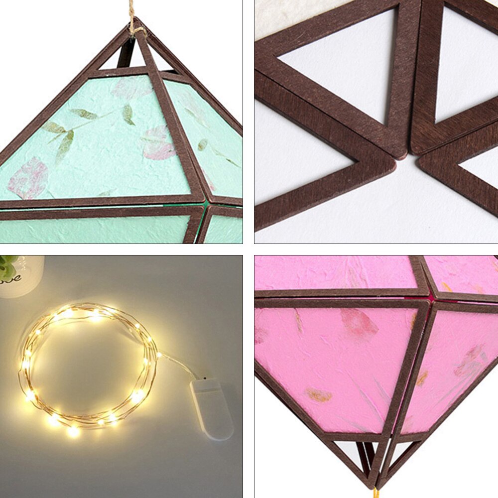 1 Set of Chinese Festive Lanterns Year Hanging Lanterns (Random Color)