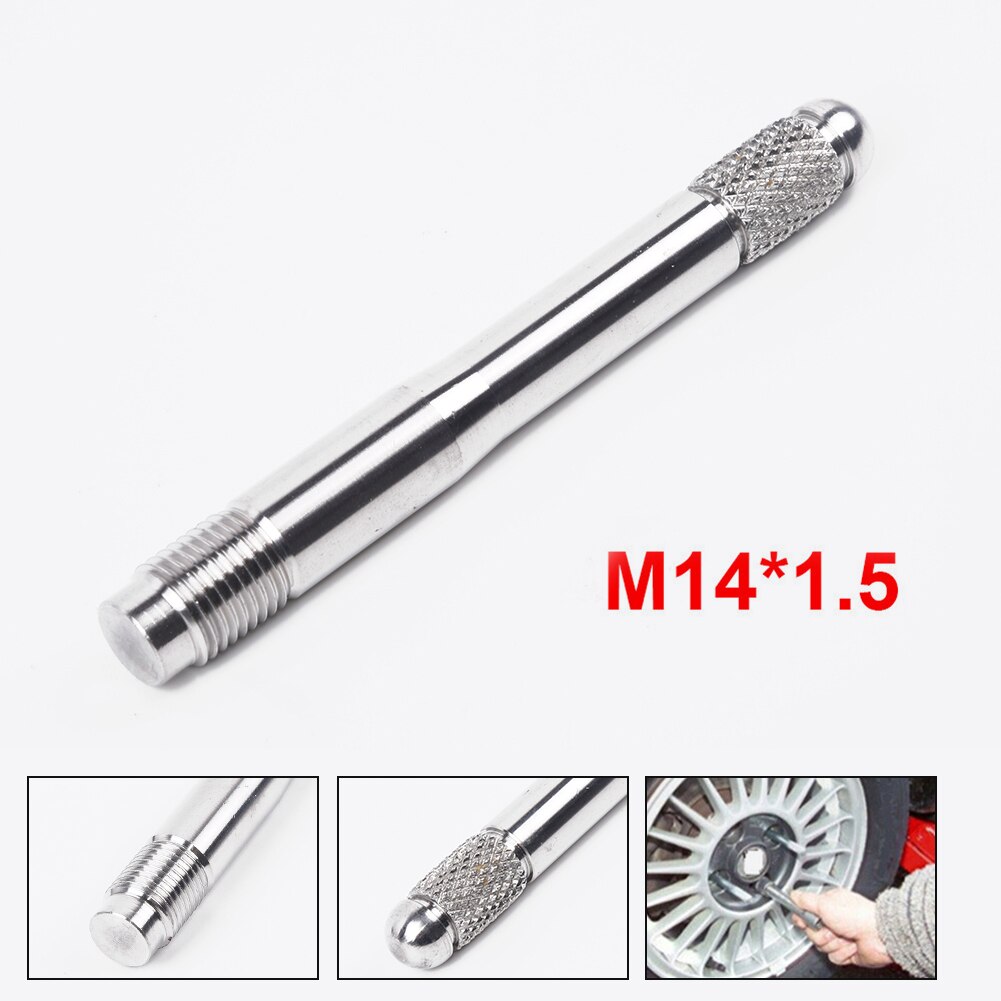til mercedes gjengehjulbolt sølv 120mm m14 x 1.5 bolt henger styreverktøy