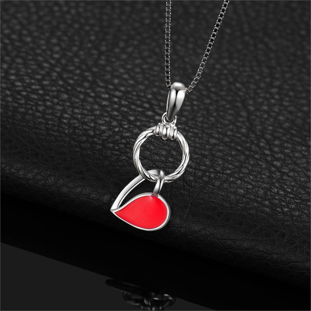 Thomas Sabo Necklace Tree of Love 925 Sterling Silver KE1660, Sterling Silver, No Gemstone