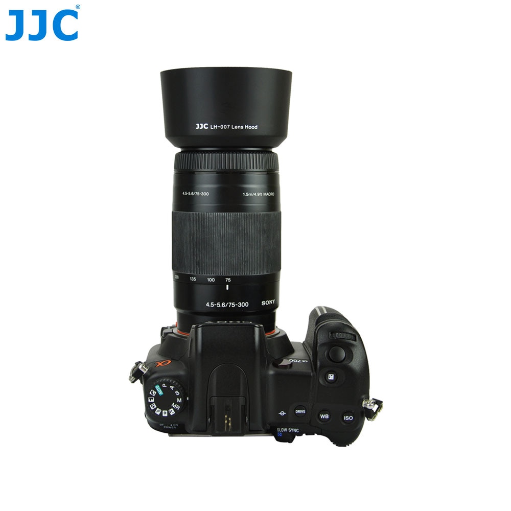 Jjc Zonnekap Tube Voor Sony 75-300Mm F/4.5-5.6 &amp; 100Mm F/2.8 Lens Vervangt ALC-SH0007