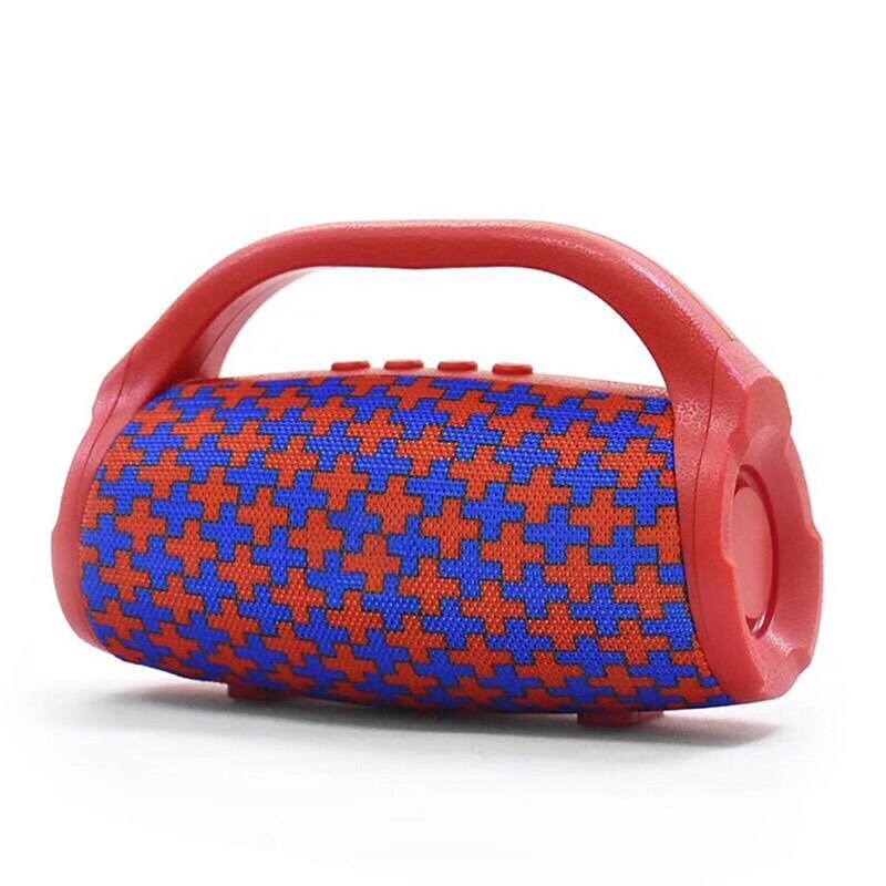 Mini Music Speaker Subwoofer With Dual Horns For Bluetooth Handheld Portable Wireless Outdoor Sound Box Riding Camping Driving