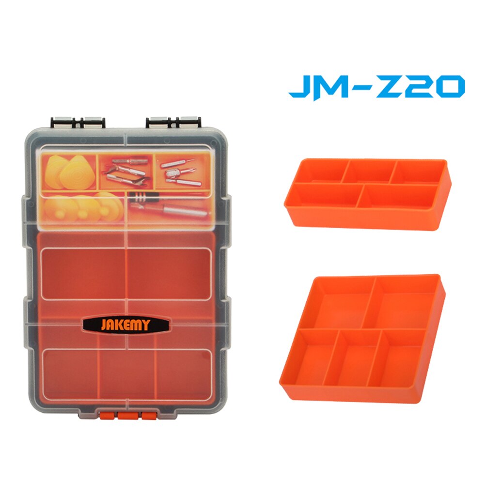 ABS plastic Portable Parts Box Screw Storage Box Metal Parts Hardware tool Screwdriver auto repair tool box