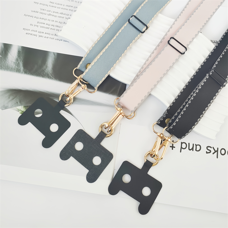 1 Set Mobile Phone Hanging Cord Cartoon Patch Adjustable, Soft and Comfortable, No Neck Strap Suitable for Men and Women