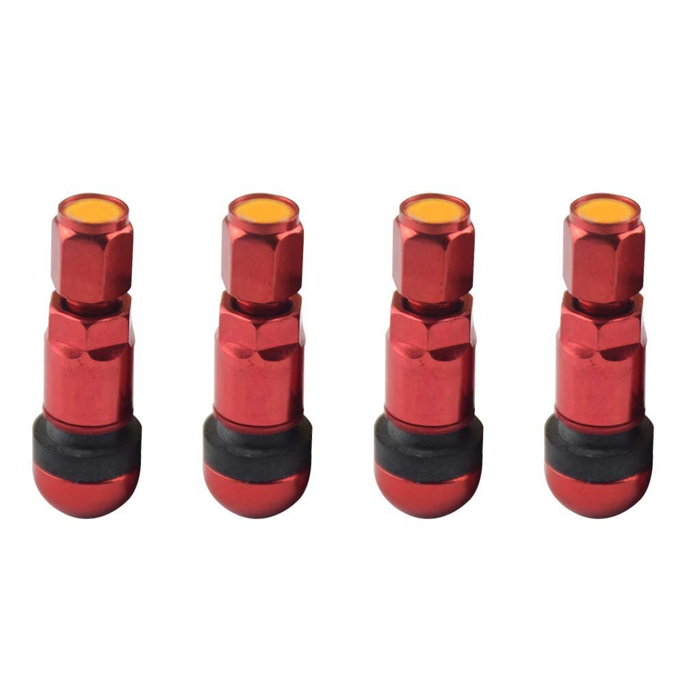 4Pcs Universal Car Motorcycle Tubeless Wheel Tyre Valve Stems Tire Aluminum Stem