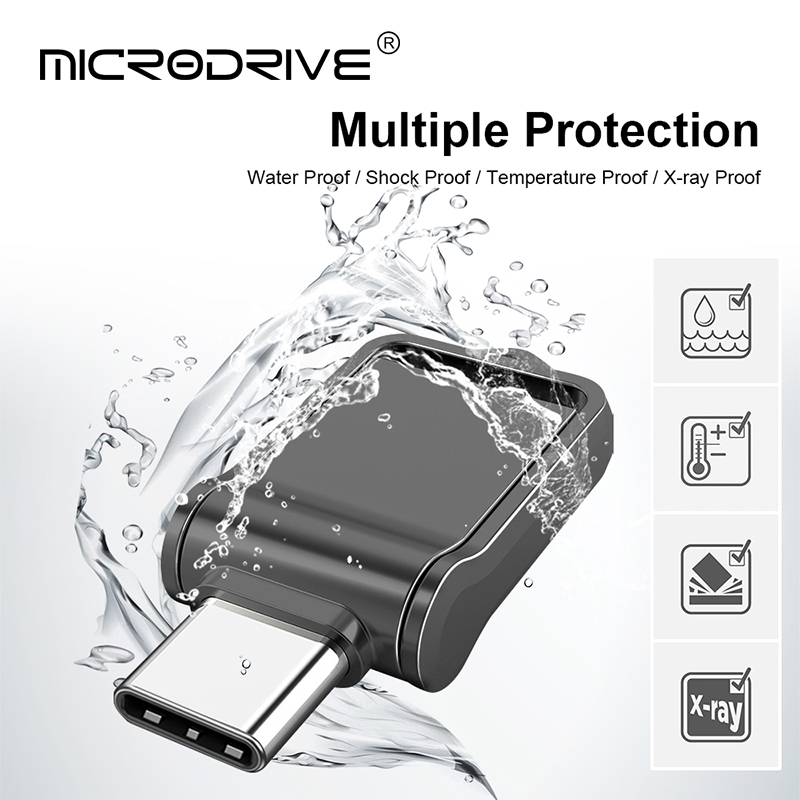 Type C USB2.0 Flash Drives Mini Metalen Pen Ultra Dual Memory Stick 16Gb 32Gb 64Gb 128Gb duim Creatieve Relatiegeschenken