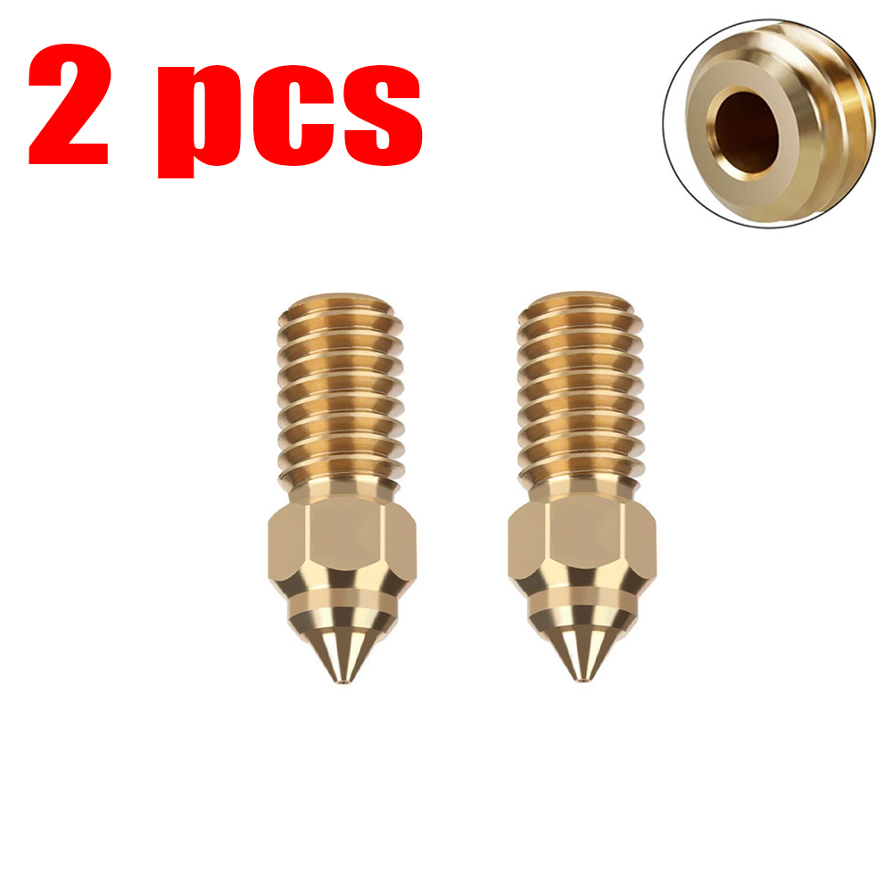 per Ender3 V3 SE ender 7/ragno ENDER 5 S1 Ugello Serise Parti della stampante 3D Ugelli 0.2mm 0.3mm 0.4mm 0.5mm 0.6mm 0.8mm 1.0mm: 0.25 millimetri / bianca