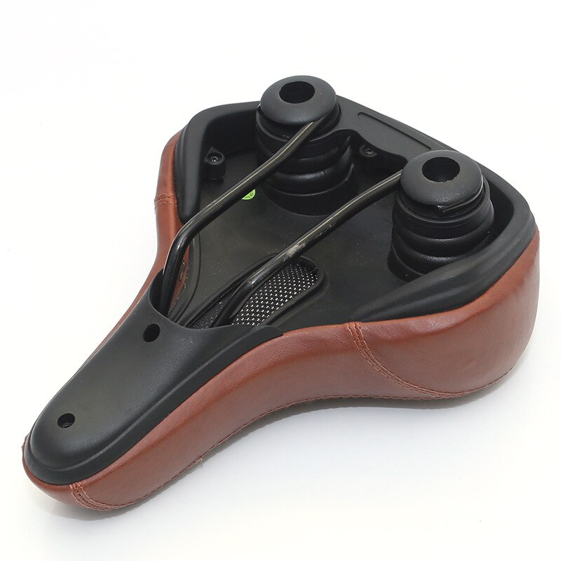 Ancienne selle de velo en toile marque illisible Old bike Cycle Saddle