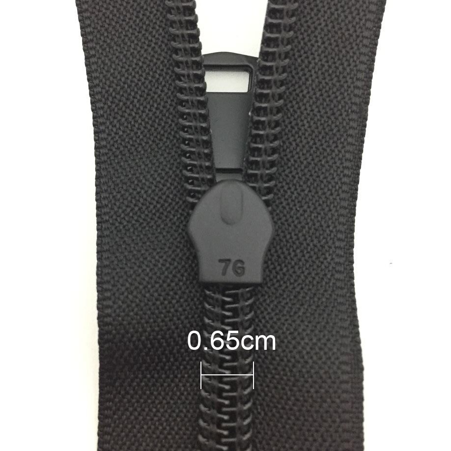 5pcs 5# Waterproof Zipper Sliders Reverse Installation for Invisible Nylon Zip Bag Jacket Zip Head Pull DIY sewing