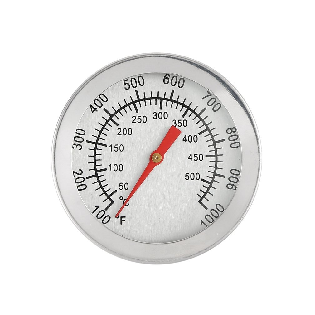 50-500c rustfrit stål grill ryger grill termometer temperaturmåler