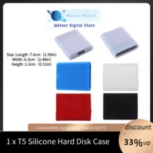 Hdd Tassen Gevallen Hard Drive Disk Hdd Silicone Case Cover Protector Skin Voor Samsung T5 Ssd