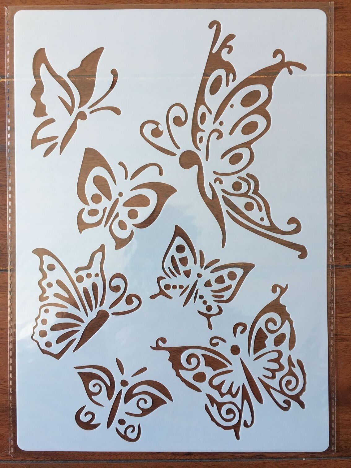 A4 29 * 21cm Animal butterfly DIY Stencils Wall Pa... – Grandado