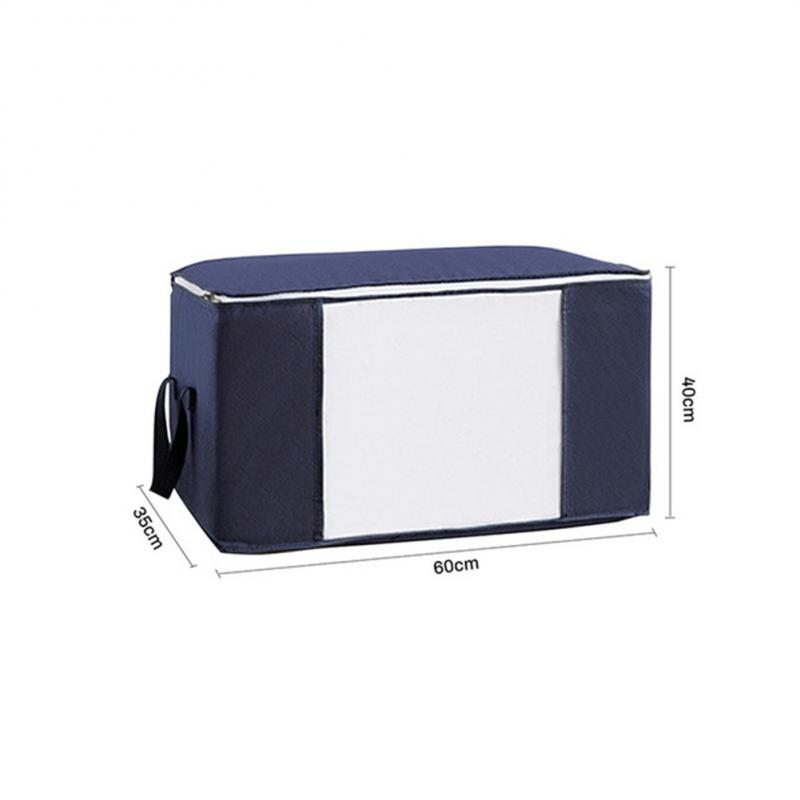 Quilt Opbergtas Opvouwbare Draagbare Kleding Opslag Koffer Non-woven Thuis Opbergdoos Quilt Tas Stofdicht Afwerking tas: 05