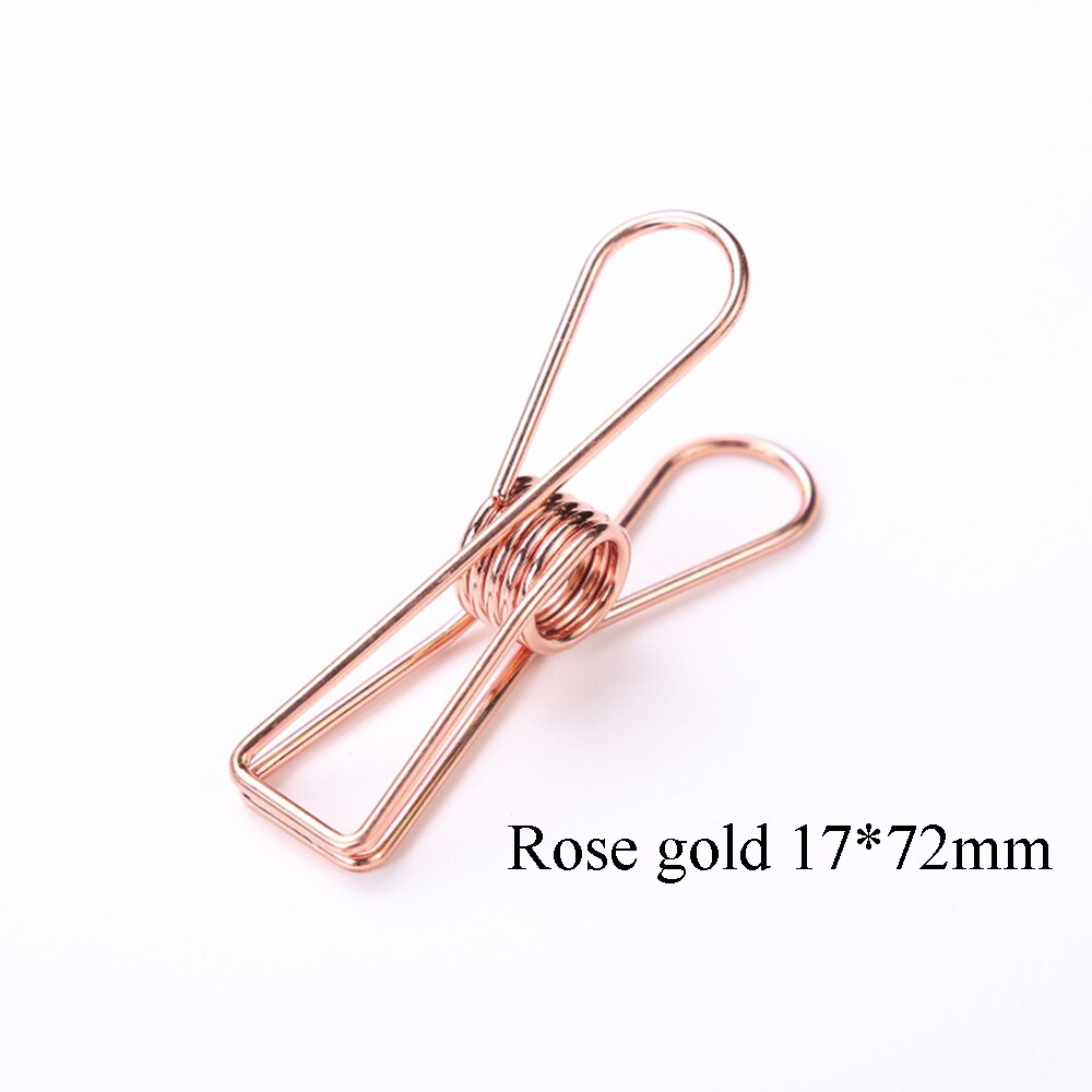 3Pcs/Set Retro Metal Fish Clip Hollowed Binder Cli... – Grandado