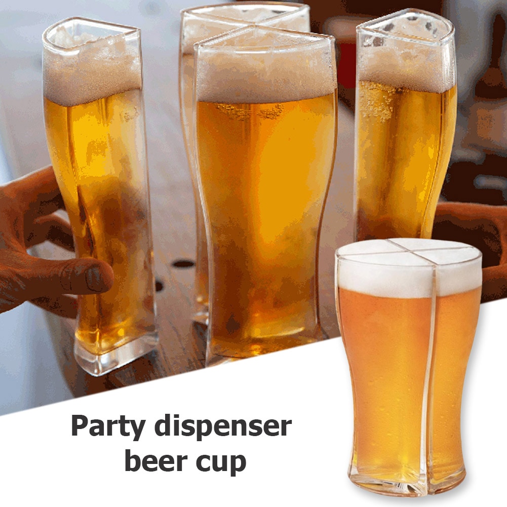 Super Schooner Whisky Beer Glasses Mug Cup Large Capacity Thick Beer Mug Glass Cup Transparent for Club Bar Party Home