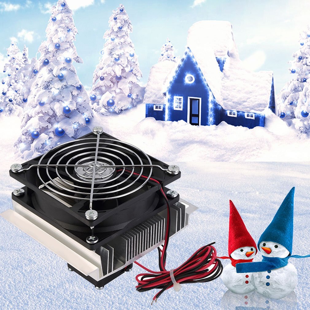 Thermoelectric Peltier Refrigeration Cooling Cooler Fan System Heatsink Kit