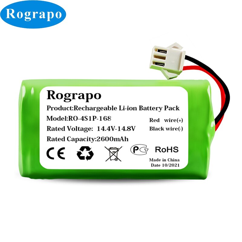 3400mAh NR18650 M26-4S1P Li-ion Battery For DEXP MMB-300 , Polaris PVCR-1226 , Neatsvor X500 X600 Robot