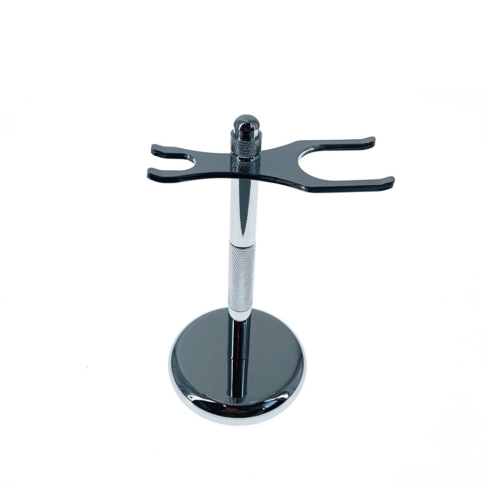 Mannen Scheermes Houder Roestvrij Scheerkwast Stand Veiligheid Razor Scheermes Houder 15.2Cm Scheermes Rack En Borstel Niet Inclusief