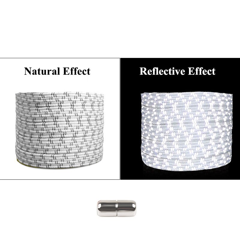 1 Paar Lichtgevende Schoenveters Platte Sneakers Canvas Veters Glow In De Donkere Nacht Kleur Fluorescerende Shoelace100cm Sport Schoenveters: WHITE