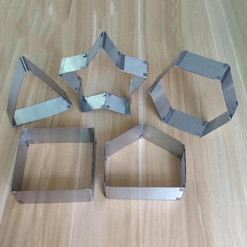 Stainless Steel Cake Mold,Adjustable Telescopic Baking ,Mousse Ring Cake Decorating Mold Kitchen Baking Tool