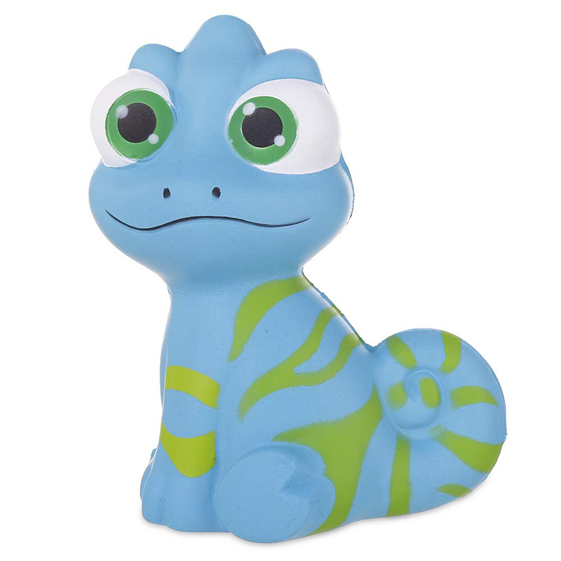 Jumbo Big Eyes lizard Squishy Slow Rising Kawaii Smooth Squeeze Toy Bread Cake Scented Stress Relief Fun for Kid