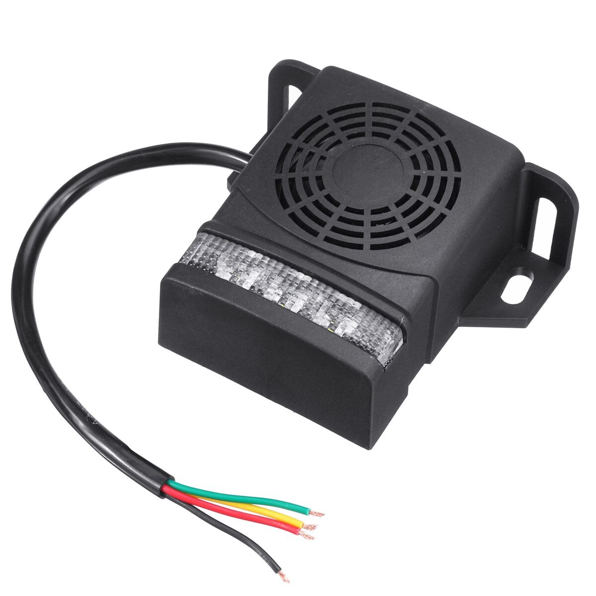 2pcs 12V-36V Universal Loud Sound Car Truck Horn Auto Reversing Buzzer Horn Speaker Amplifier