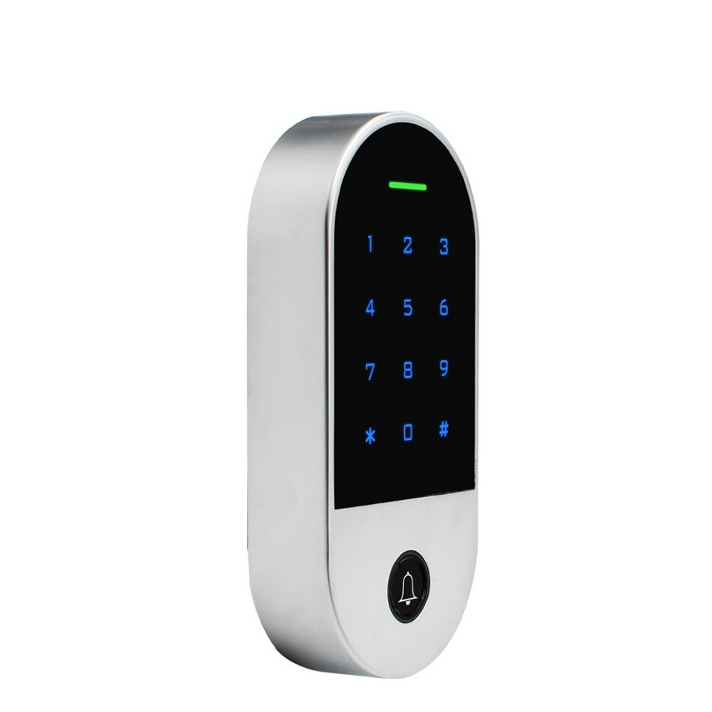 App Unlocking Access Control Keypad with RFID Card Reader Door Bell: 1pcs device