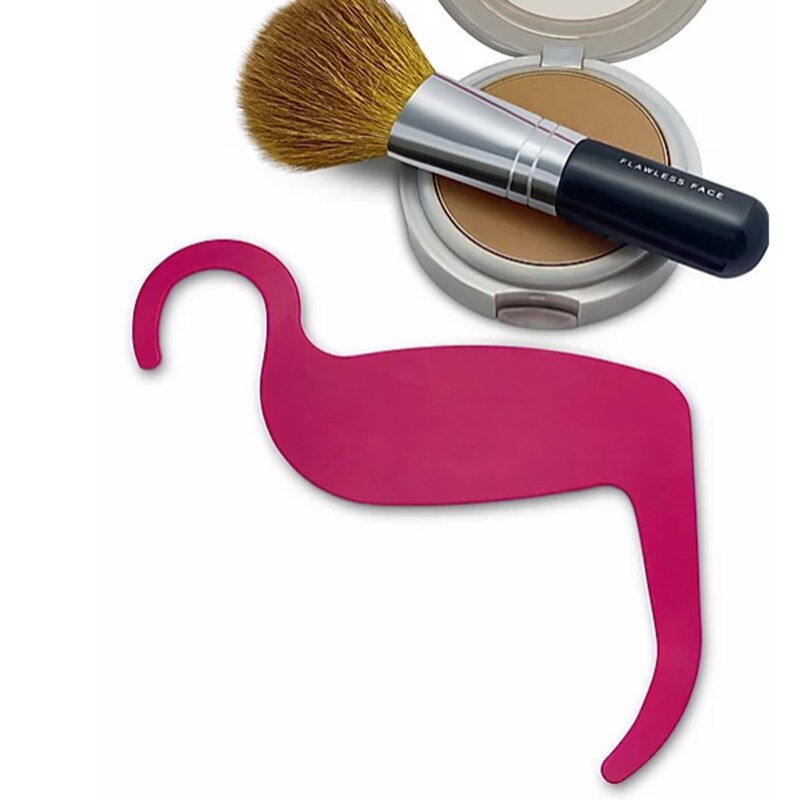 Gabarit de maquillage multifonctionnel pour le visage, Eyeliner du nez, pochoir, outil de maquillage KG66