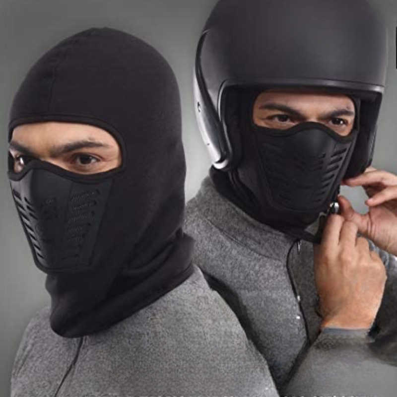 Motormasker Fleece thermisch gezichtsmasker Warm houden Moto Rijden Bivakmuts Motor Biker Winter Winddicht Skimasker Heren Dames