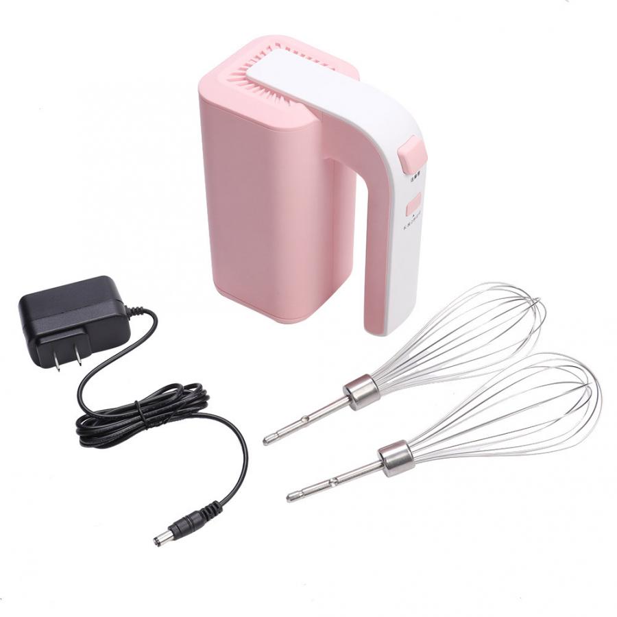 100-240V Electric Rechargeable Egg Beater Whisk Mixer Household Kitchen Tool US Plug Foamer Espumador de Leche