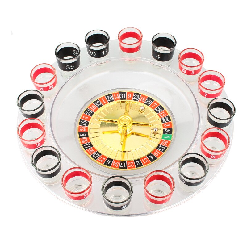 Russian Turntable Wine Set for Bar Birthday Party Party Dance Party Dinner Wine Glass Set Ktv Entertainment Bar Tool Supplies: Transparent wine set