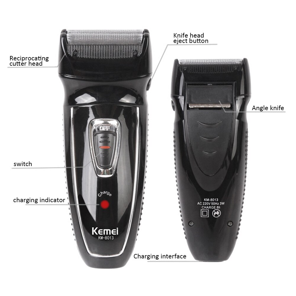 Kemei Razor Electric Machine for Cutting a Beard Trimmer Kamei Mustache Cut Kemel Electronic Rasor Kemey Sideburns Hair Clippers