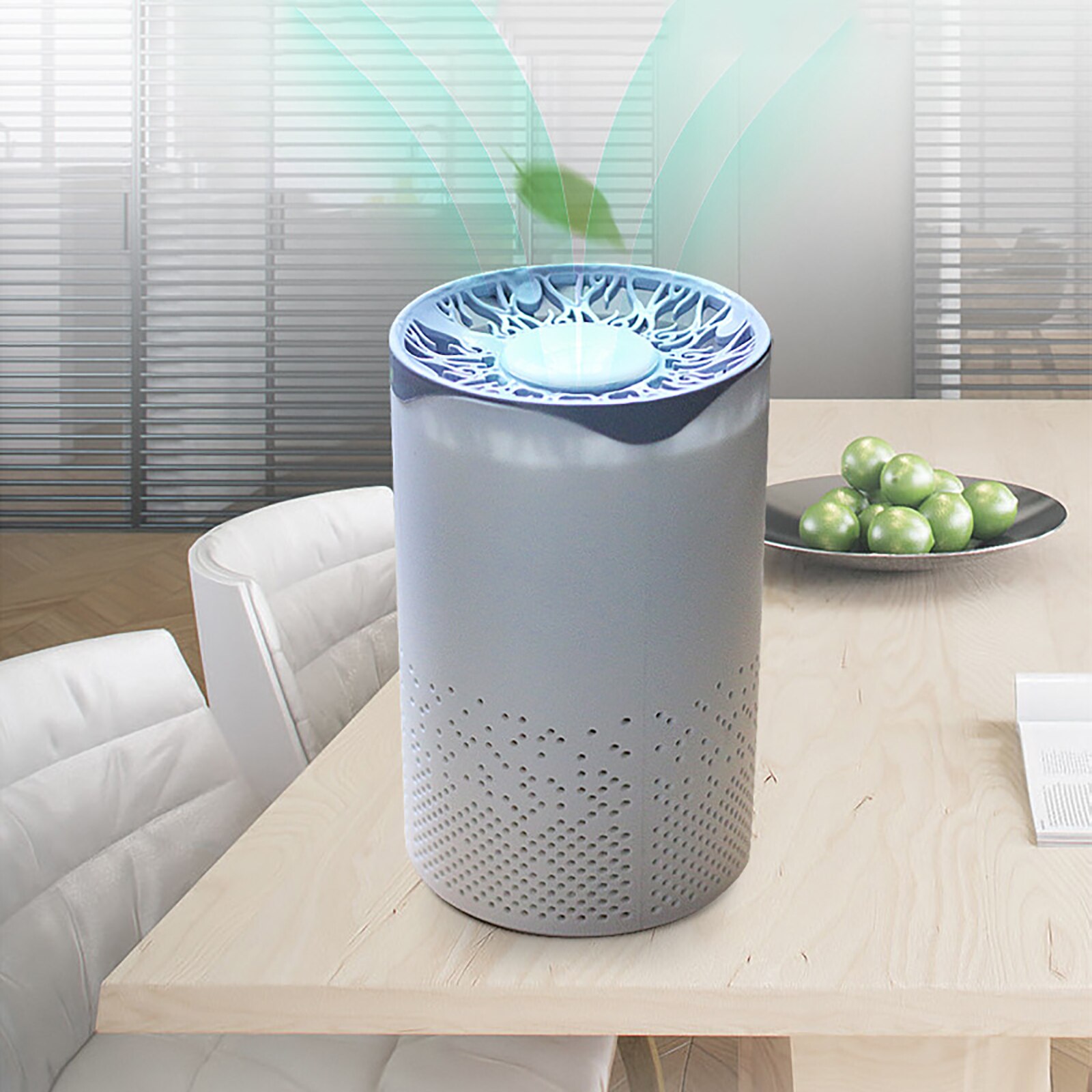 mini USB filtr oczyszczania powietrza generator jonów alergen UV sterylizacja oczyszczające powietrze odświeżacz odkurzacz zapach środek robić usuwania kurzu eliminator