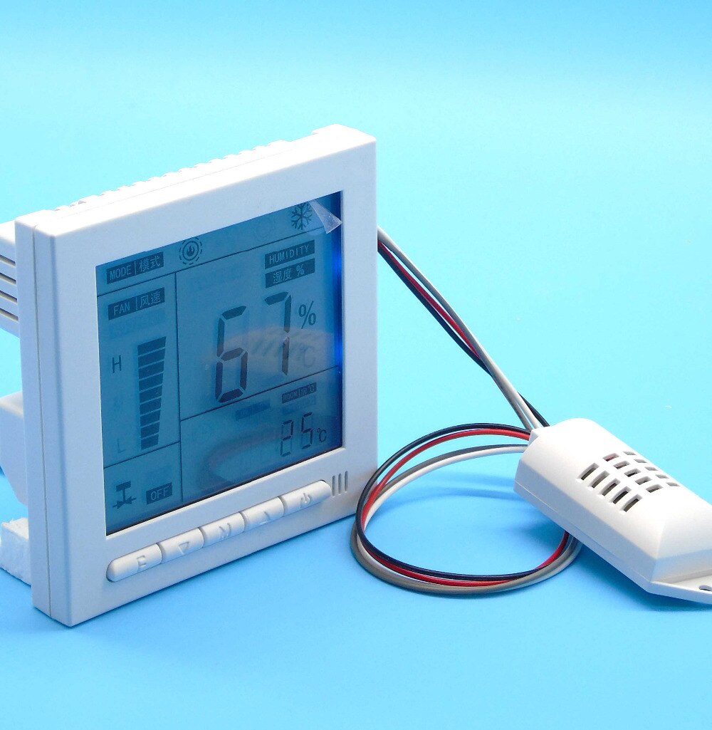 Home textile intelligent temperature and humidity controller with Independent control separate