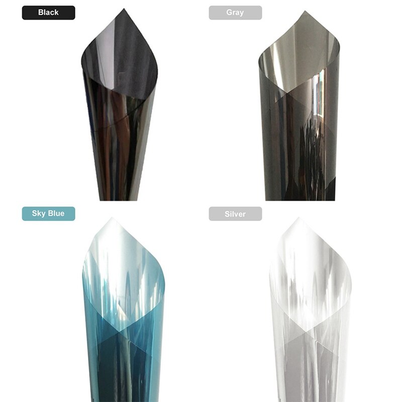 Window Heat Insulation Privacy Transparent UV Film Infrared Cut Skin Protection Film Prevents Furniture Walls Fading Window Film