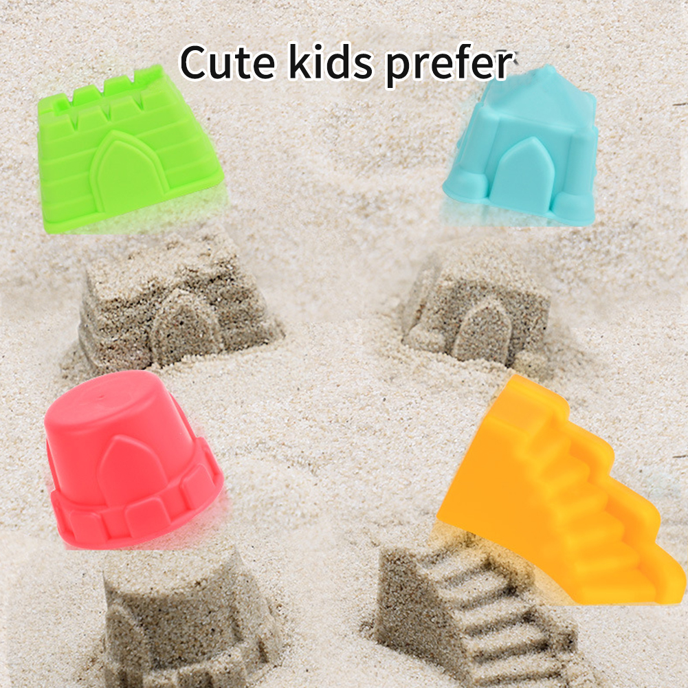 14pcs Summer Kids Soft PP Outdoor Activity Seaside Bucket Cartoon Winter Snow Digging Pit Swimming Pool Beach Toy Set