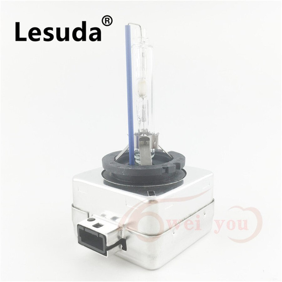 2 stuks  d3s hid-xenonlampen met metalen houder, vervangende lamp, autokoplamp, bronverlichting 4300k 6000k 8000k