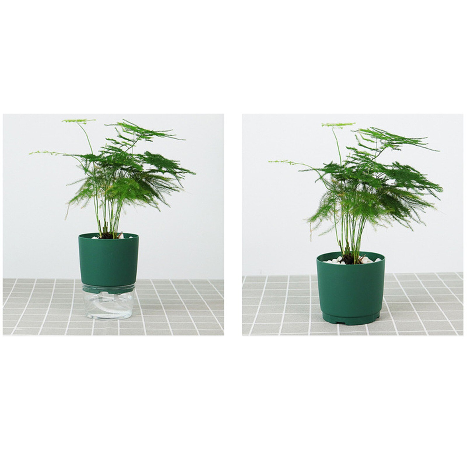 Hors sol Absorbant L'eau Pot De Fleur Automatique absorbant L'eau Plante En Pot Fleurs En Pot Automatique d'absorption d'eau Pot de fleurs