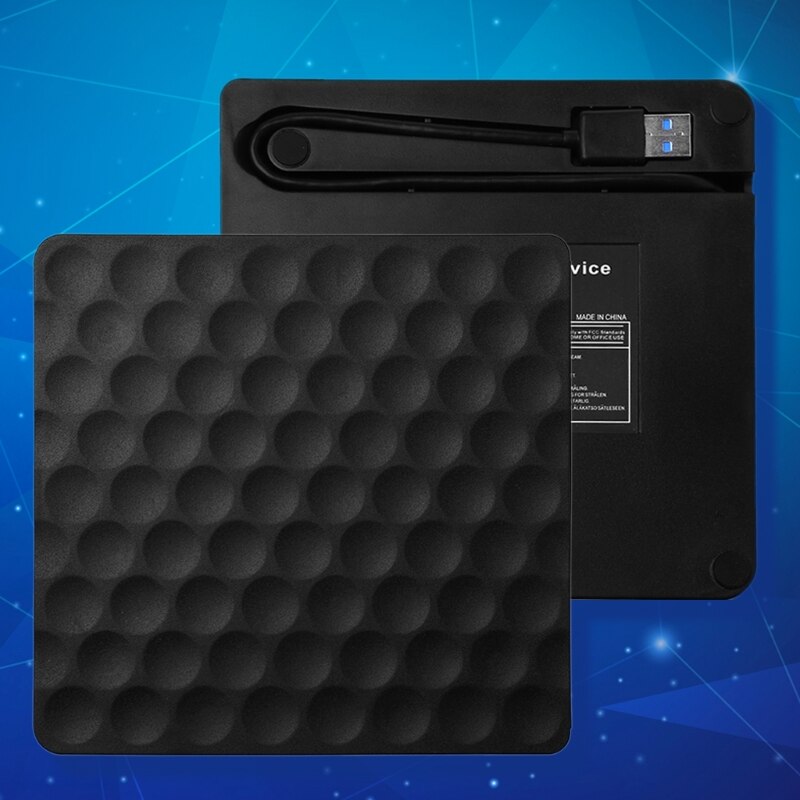 USB 3.0 External CD DVD-RW Drive Rom Rewriter Burner Writer for Laptop Desktops