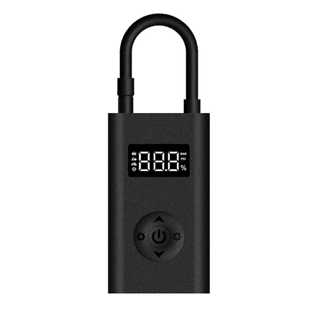 Compresseur d'air portatif pour pneus de moto, Mini pompe à Air portable, 150 Psi, pour pneus de moto, batterie externe avec LED écrans et lampe de poche Sos