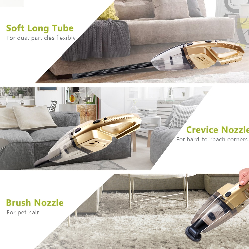 GRIKEY Wireless Car Vacuum Cleaner Wireless Cleaners Handheld Vacuum Cleaner Car Wireless Vacuum Cleaner For Car/Home 5000Pa