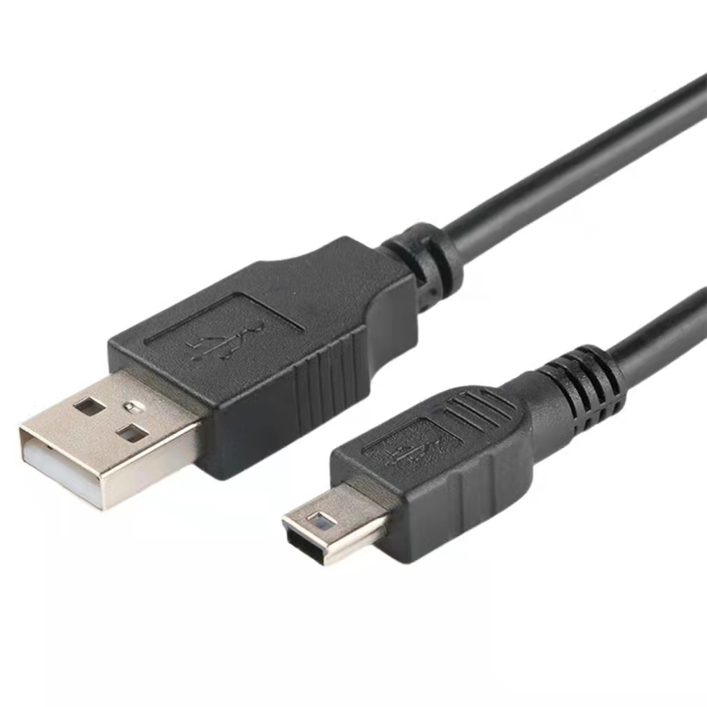 VOXLINK – câble Mini USB 2.0 à 5 broches, 1.2M, chargeur de données, pour appareil photo numérique, lecteur MP3 MP4, voiture, DVR, GPS, HD, Smart TV: Default Title