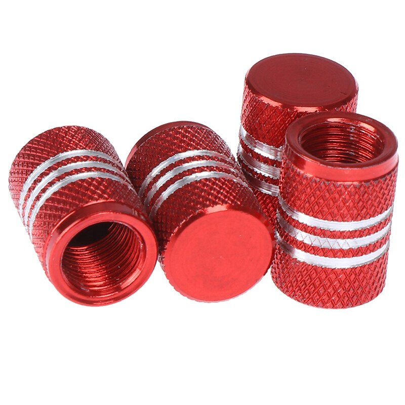 4pc auto vrachtwagen fietsband velgen ventieldoppen bandenhoes aluminium band band wiel ventieldoppen