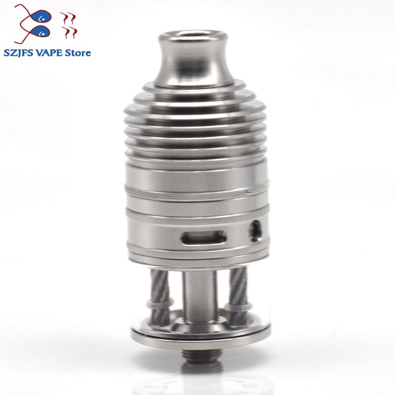 shenray Taifun GX RTA 316 SS rebuildable atomizer 23mm 4ML capacity vape Sliding adjustable airflow control vs Dvarw MTL FL