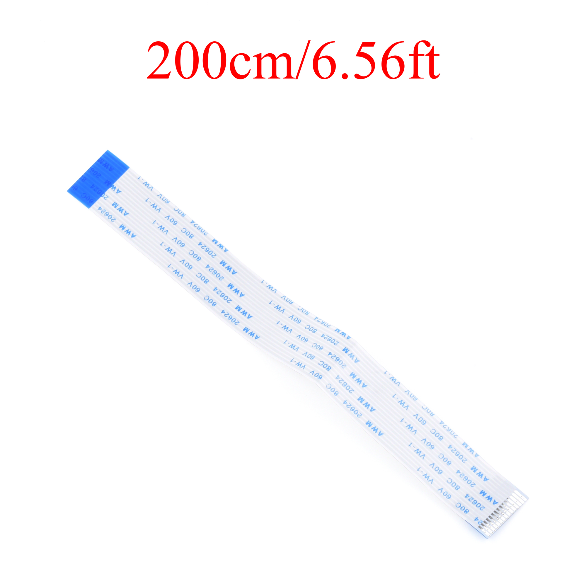Raspberry Pi 2/3/4B Camera Kabel 15/30/50/100/200Cm Lint lijn Ffc Fpc Flexibele Platte Kabel Draad Voor Raspberry Pi 2/3/4B: 200cm(6.56ft)