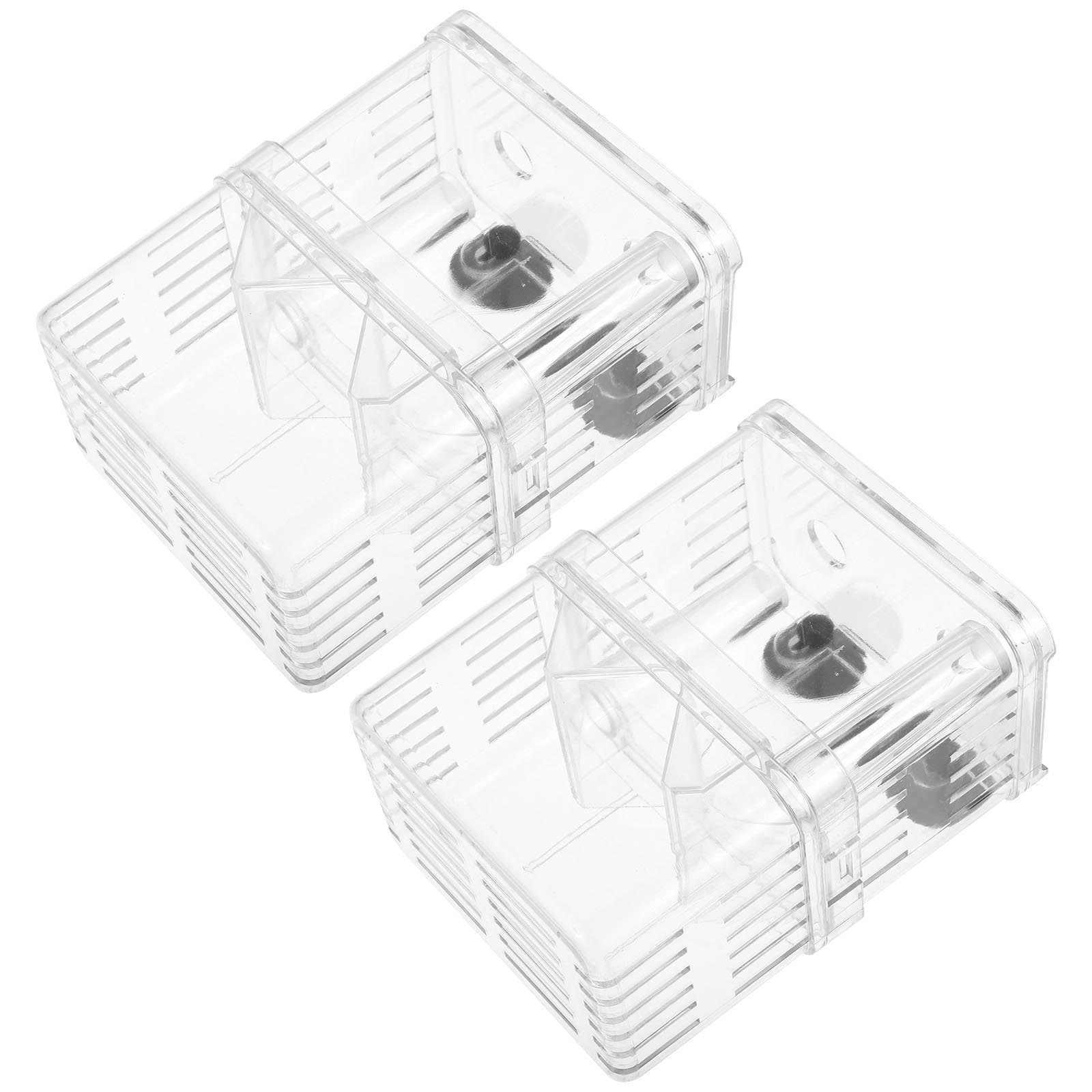 2Pcs Fish Breeding Box Aquarium Fish Breeder Fish Tank Breeding Case Container