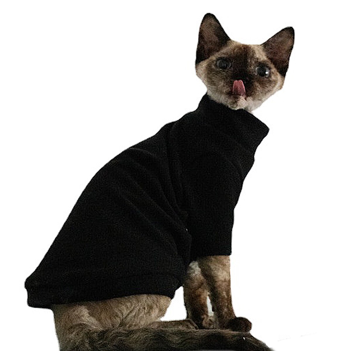 Sphynx Cat Clothes Thick Baby Soft Cat Under Cloth... – Grandado